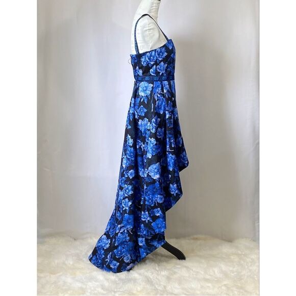 Alice + Olivia Florence Floral High-Low Gown size 4 - Picture 7 of 15